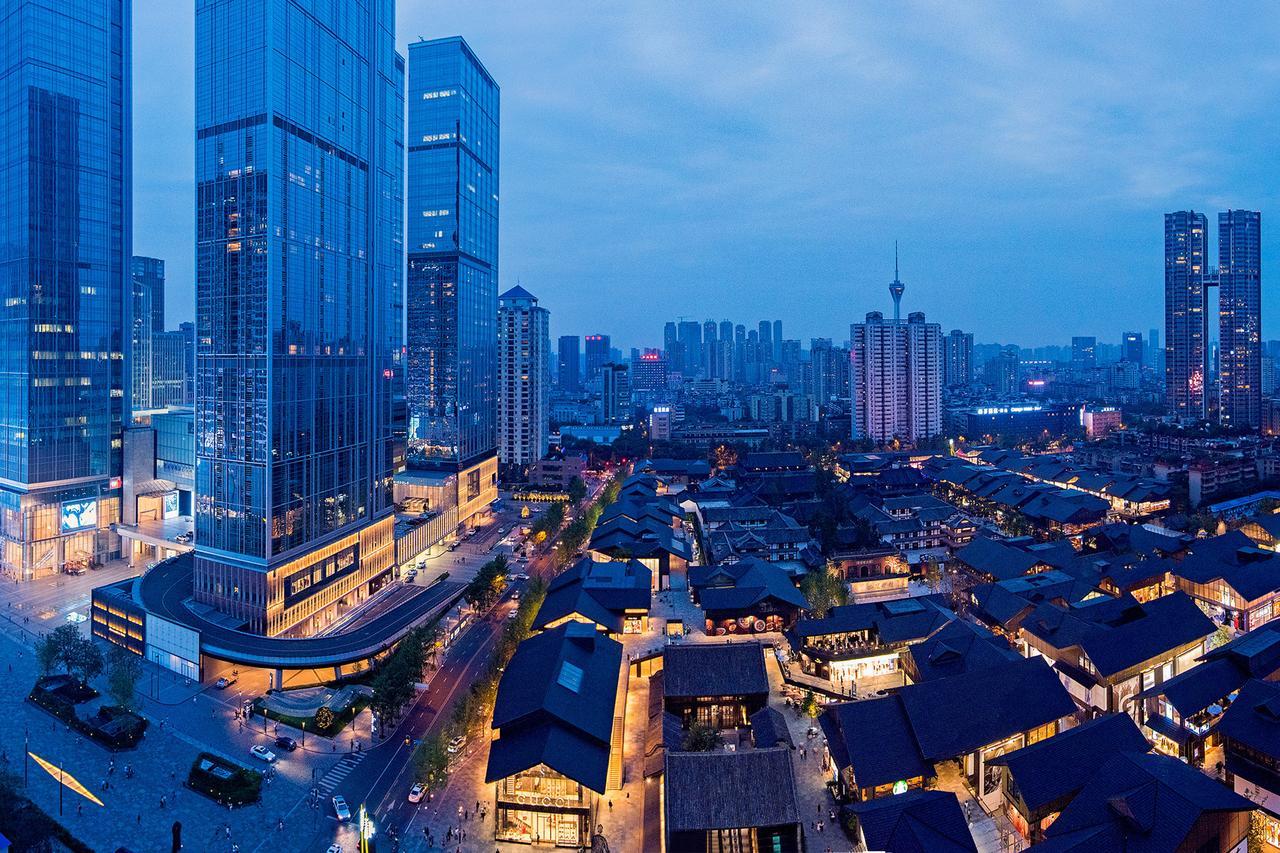 Chengdu Cloud Service Apartment Chunxi Taikoo Branch Экстерьер фото