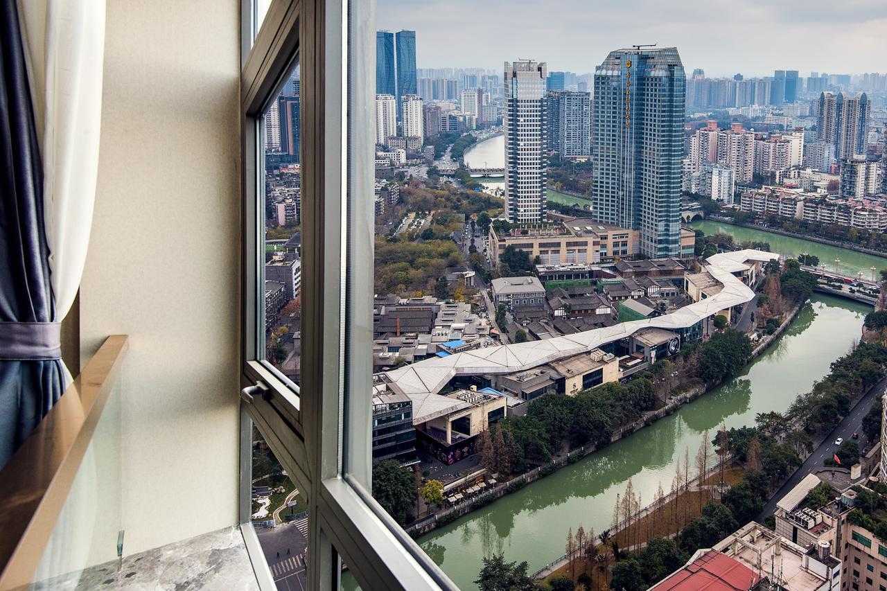 Chengdu Cloud Service Apartment Chunxi Taikoo Branch Экстерьер фото