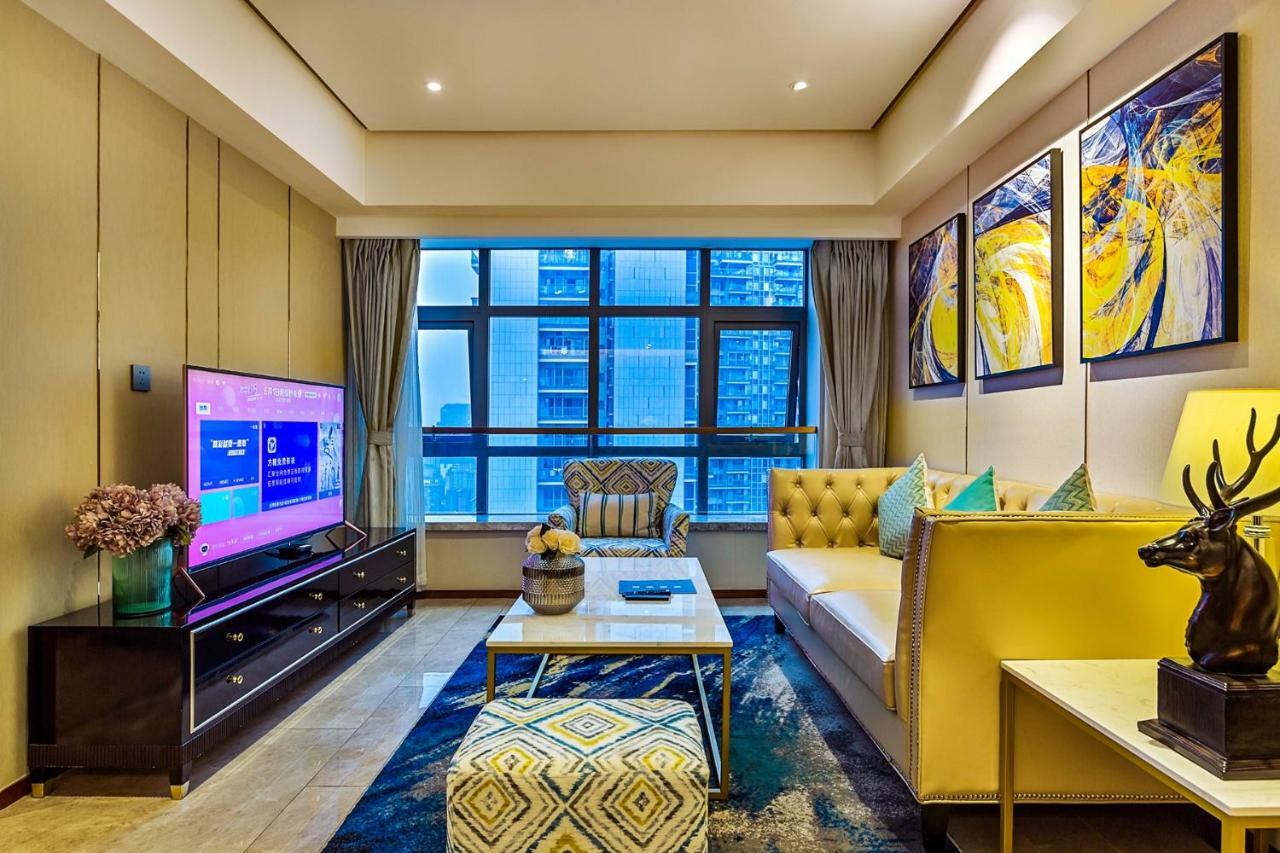Chengdu Cloud Service Apartment Chunxi Taikoo Branch Экстерьер фото