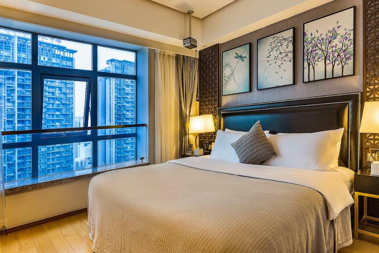 Chengdu Cloud Service Apartment Chunxi Taikoo Branch Экстерьер фото