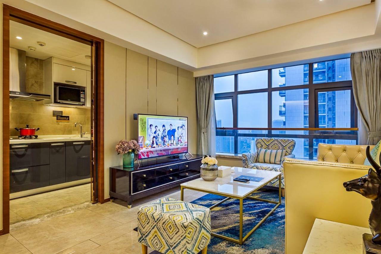 Chengdu Cloud Service Apartment Chunxi Taikoo Branch Экстерьер фото